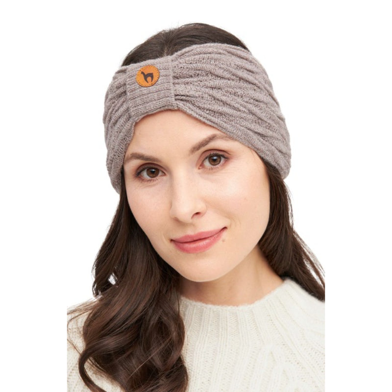 Alpaka Stirnband BIESEN aus 100% Baby Alpaka