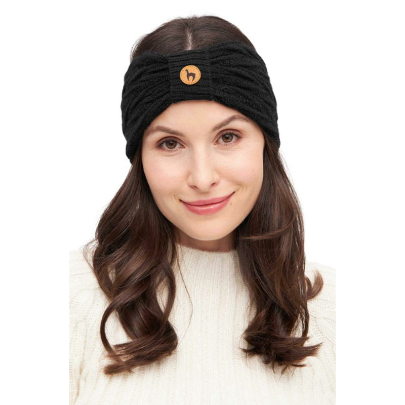 Alpaka Stirnband BIESEN aus 100% Baby Alpaka