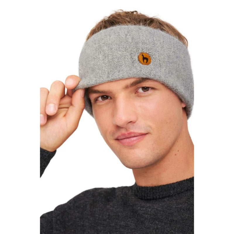Alpaka Stirnband STRETCH aus 96% Baby Alpaka