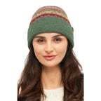 Alpaka Wendemütze LUNA aus 100% Baby Alpaka