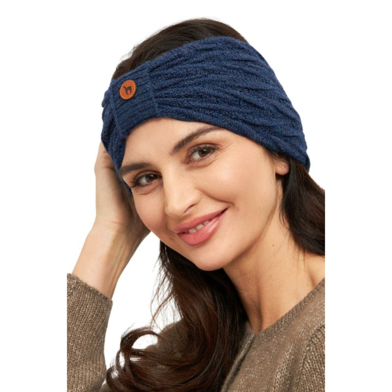 Alpaka Stirnband BIESEN aus 100% Baby Alpaka