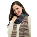 Alpaka Schal DILAYA aus 100% Baby Alpaka