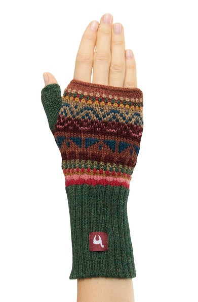 Alpaka Fingerlose Handschuhe LUNA aus 100% Baby Alpaka