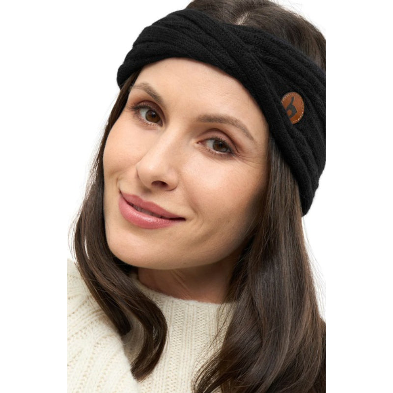 Alpaka Stirnband SUAVE Twist aus 100% Baby Alpaka