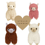 22 cm Alpaka Stofftier aus weichem Plüsch – Kuschelig