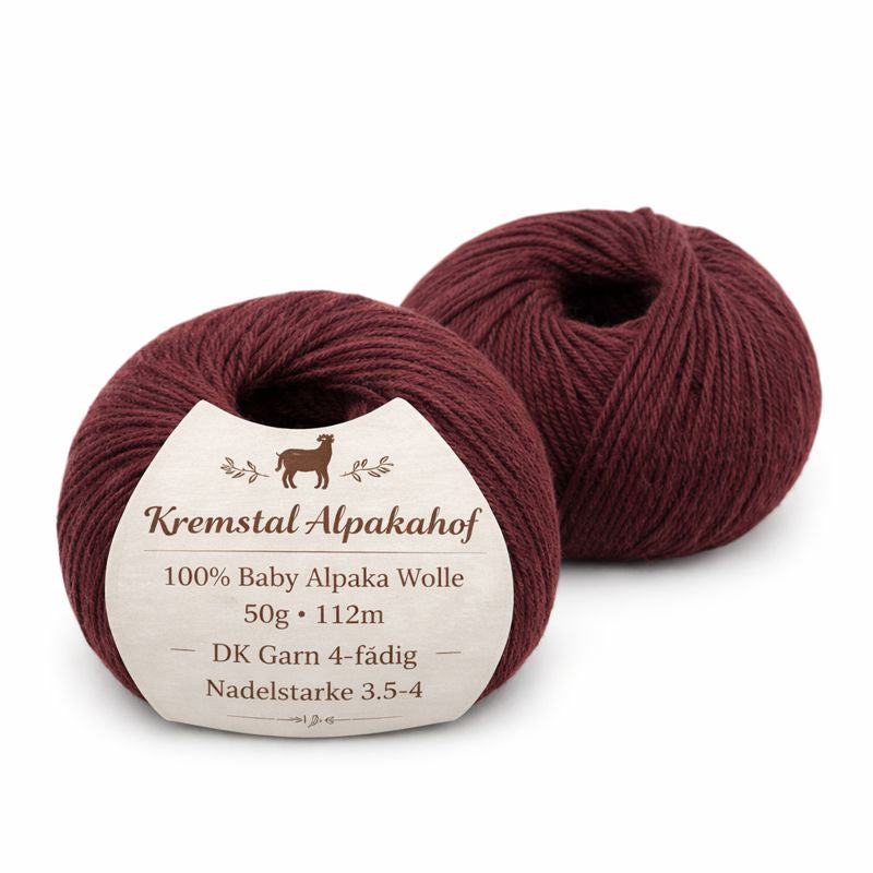 100% Baby Alpaka Wolle  |Strickwolle | 100g Set / 250g Set | 4-fädig