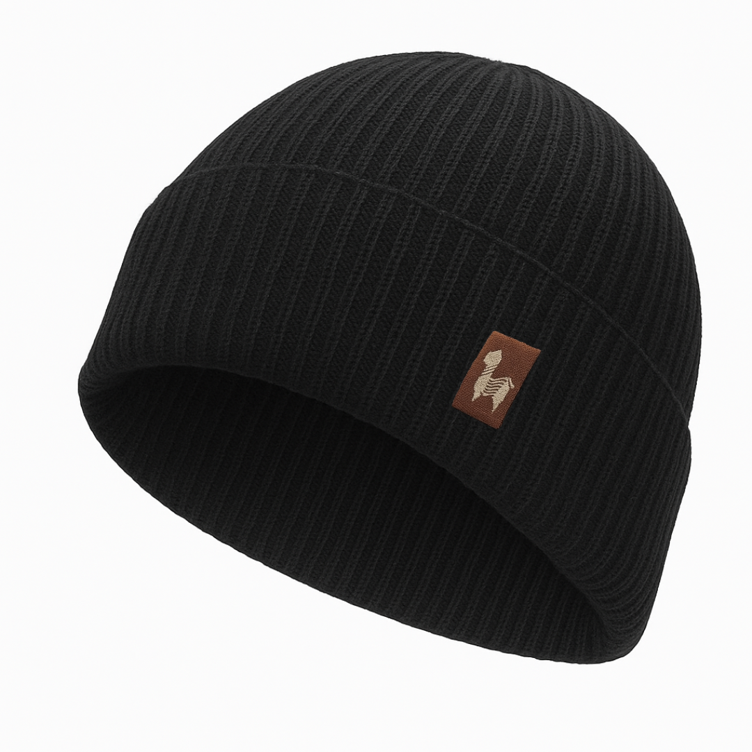 Alpaka Mütze | Doppelt gestrickt | 100 % Alpakawolle | M-L | Männer