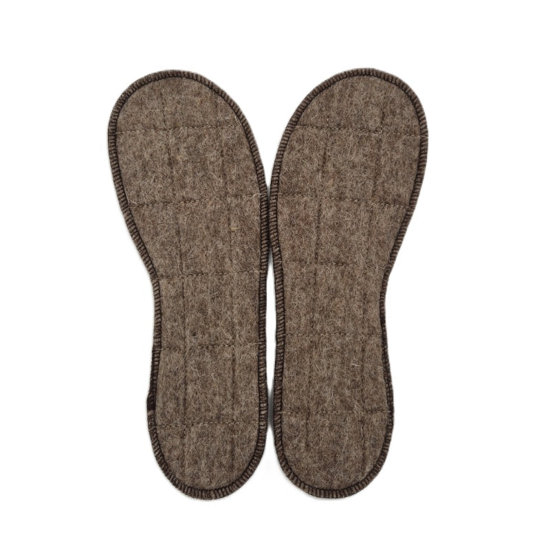Alpaka Schuheinlagen – warme & atmungsaktive Einlegesohlen für Damen & Herren | Naturfaser Thermo Einlagen für Schuhe
