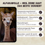 Alpaka Socken Alpaquita | Fair Trade | aus Alpaka-Wolle-Mix | schwarz-grau