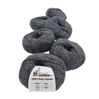 100% Baby Alpaka Wolle  |Strickwolle | 4-fädig