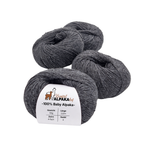 100% Baby Alpaka Wolle  |Strickwolle | 4-fädig