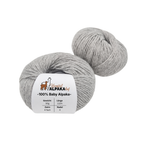 100% Baby Alpaka Wolle  |Strickwolle | 4-fädig