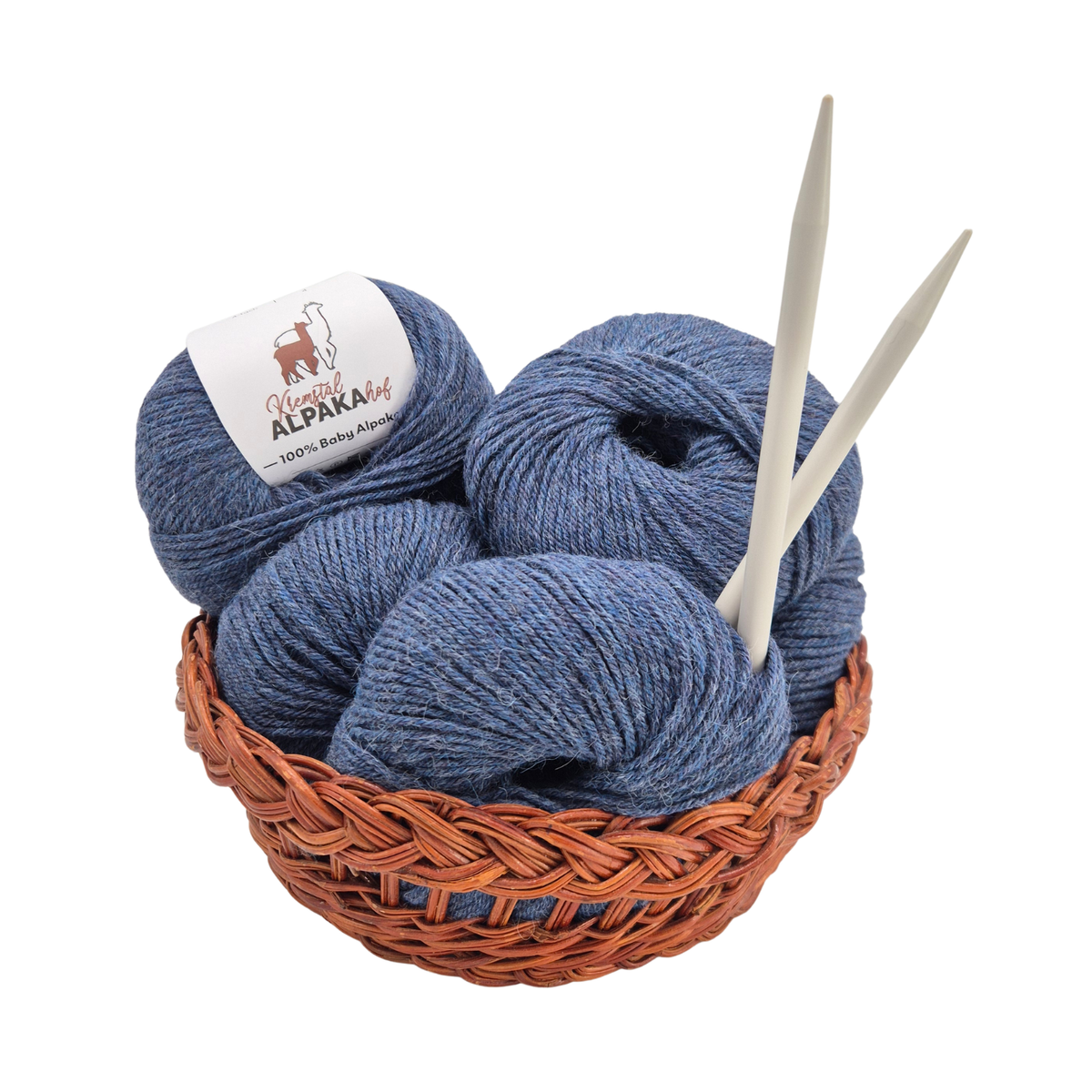 100% Baby Alpaka Wolle  |Strickwolle | 4-fädig
