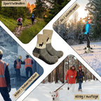 Alpaka Socken Alpaquita | Fair Trade | aus Alpaka-Wolle-Mix | schwarz-grau