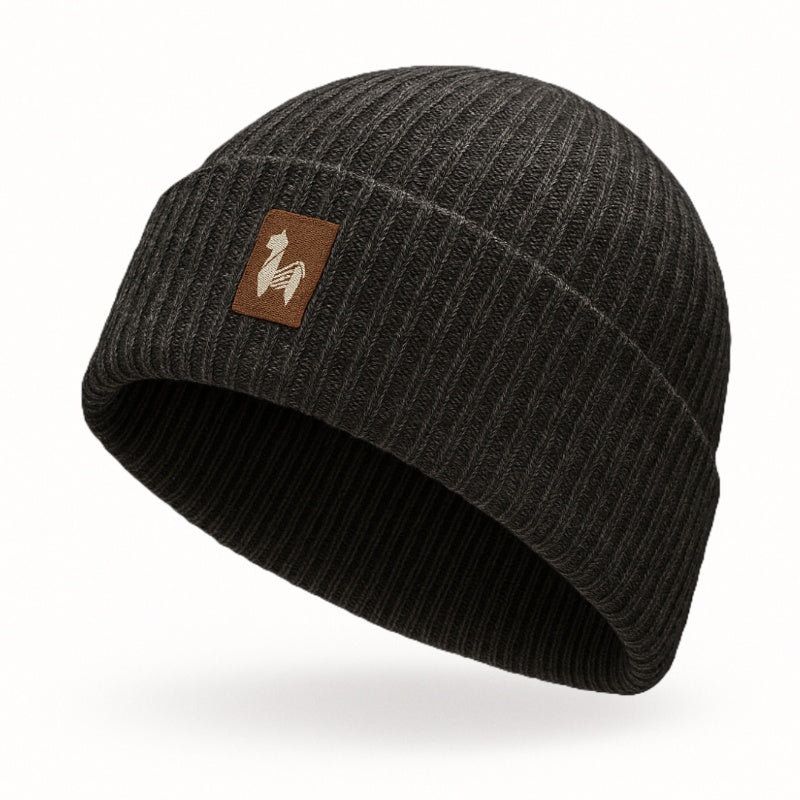 Alpaka Mütze | Doppelt gestrickt | 100 % Alpakawolle | M-L | Männer