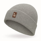 Alpaka Mütze | Doppelt gestrickt | 100 % Alpakawolle | M-L | Männer