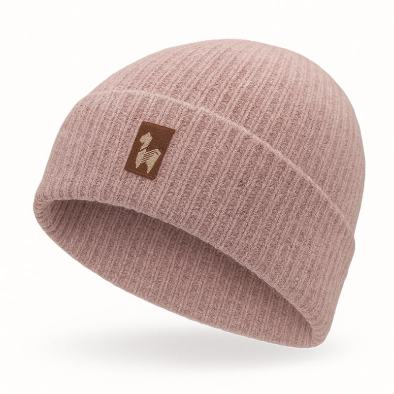 Alpaka Mütze | Doppelt gestrickt | 100 % Alpakawolle | S-M | Damen