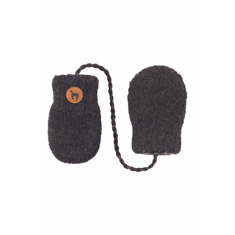 Alpaka Fäustlinge NATURA für Neugeborene aus 100% Alpaka Superfein