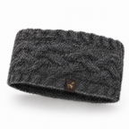 Alpaka Stirnband | Zopfstrick | 100 % Alpakawolle | ALPAKNIT