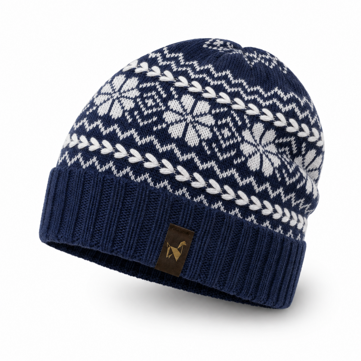 Alpaka Mütze | Einfach gestrickt | 100 % Alpakawolle | Unisex | ALPAKNIT