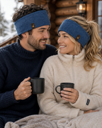 Alpaka STRETCH Stirnband aus 97%Alpakawolle ALPAKNIT