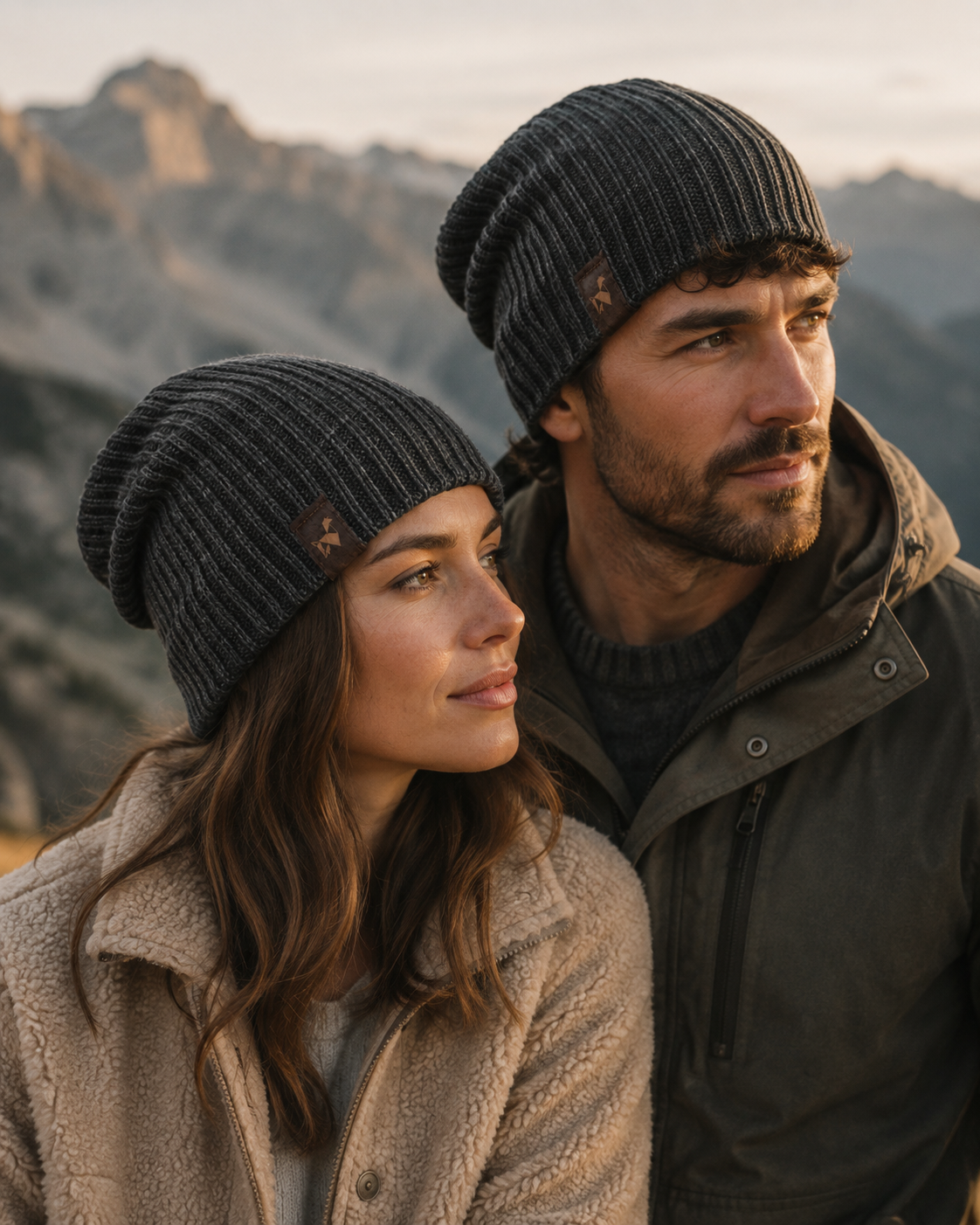 Alpaka Mütze | Doppelt gestrickt | 100 % Alpakawolle | Unisex | ALPAKNIT