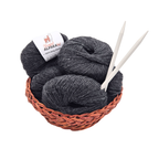 100% Baby Alpaka Wolle  |Strickwolle | 4-fädig