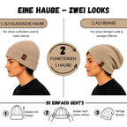 Alpaka Mütze | Doppelt gestrickt | 100 % Alpakawolle | Unisex | ALPAKNIT