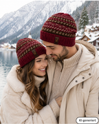 Alpaka Mütze | Einfach gestrickt | 100 % Alpakawolle | Unisex | ALPAKNIT
