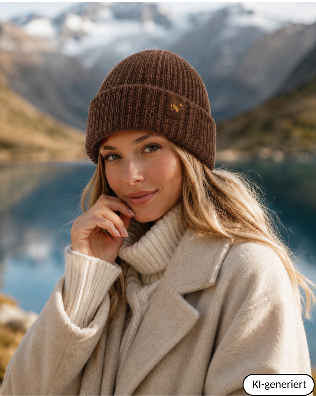 Alpaka Mütze | Doppelt gestrickt | 100 % Alpakawolle | Unisex | ALPAKNIT