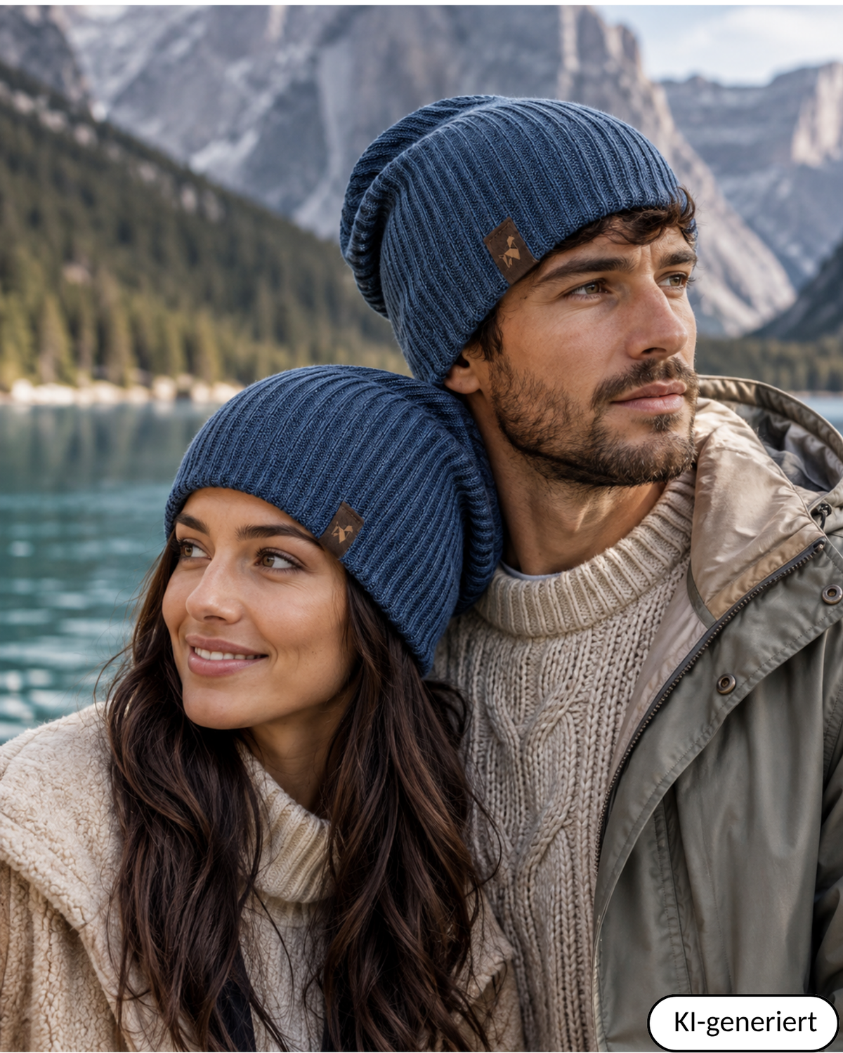Alpaka Mütze | Doppelt gestrickt | 100 % Alpakawolle | Unisex | ALPAKNIT