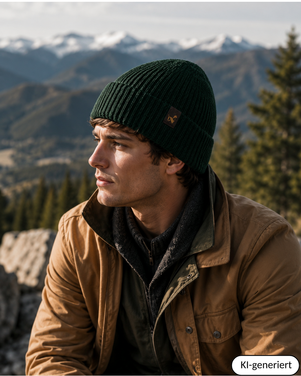 Alpaka Mütze | Doppelt gestrickt | 100 % Alpakawolle | Unisex | ALPAKNIT