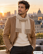 Baby Alpaka Schal – 100% Alpakawolle – 180 x 30cm – weich, warm & sanft zur Haut – eleganter Wollschal für Damen & Herren – temperaturregulierend, atmungsaktiv & unisex ALPAKNIT