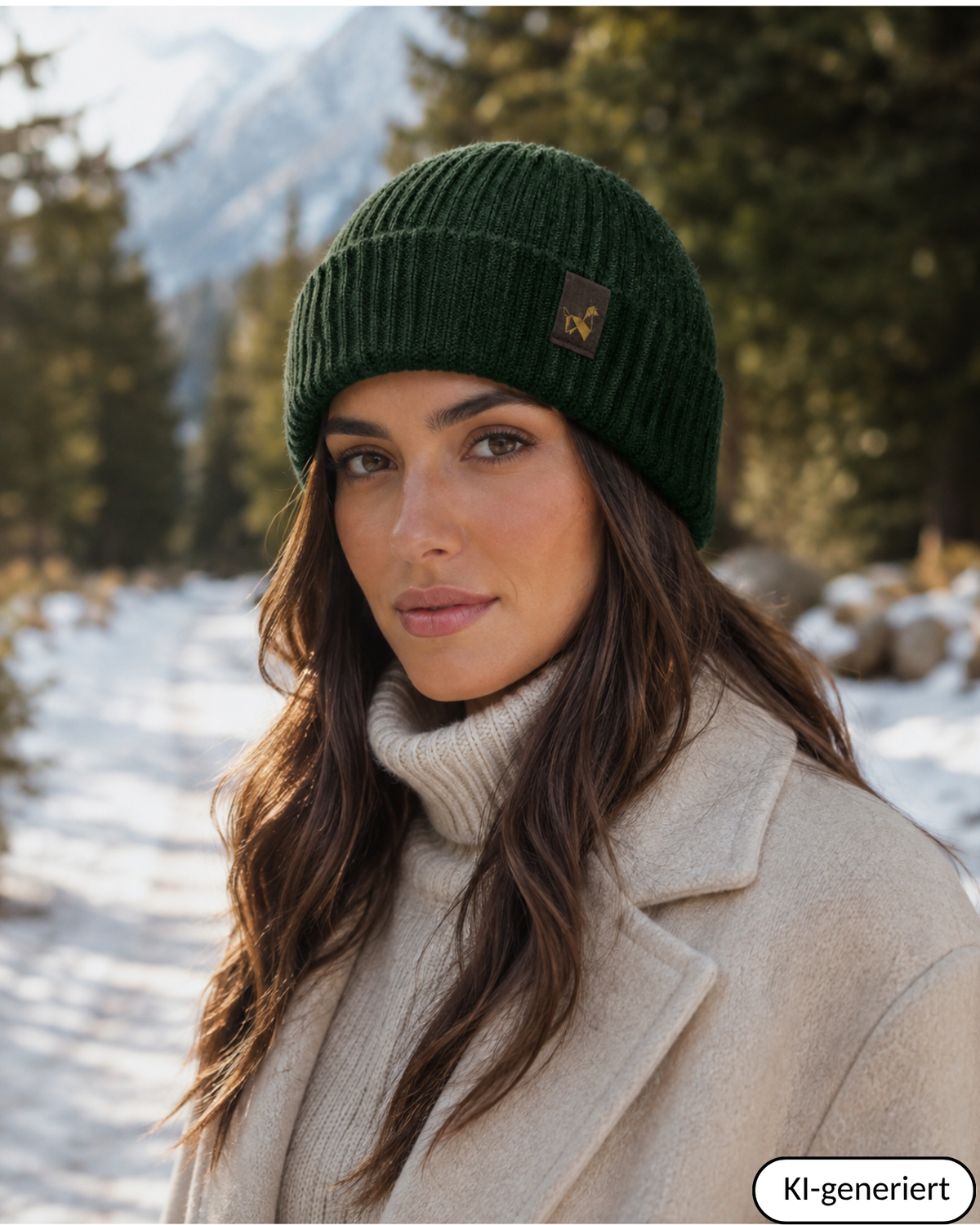 Alpaka Mütze | Doppelt gestrickt | 100 % Alpakawolle | Unisex | ALPAKNIT