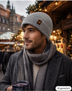 Alpaka Mütze | Doppelt gestrickt | 100 % Alpakawolle | Unisex | ALPAKNIT
