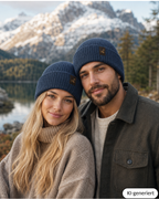 Alpaka Mütze | Doppelt gestrickt | 100 % Alpakawolle | Unisex | ALPAKNIT