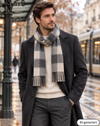 Baby Alpaka Schal – 100% Alpakawolle – 180 x 30cm – weich, warm & sanft zur Haut – eleganter Wollschal für Damen & Herren – temperaturregulierend, atmungsaktiv & unisex ALPAKNIT