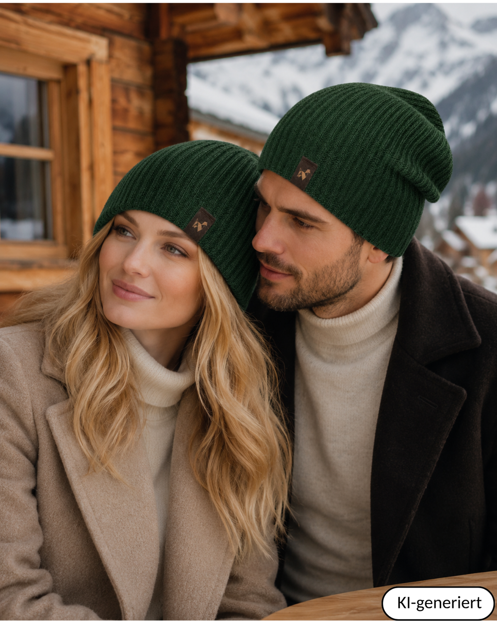 Alpaka Mütze | Doppelt gestrickt | 100 % Alpakawolle | Unisex | ALPAKNIT