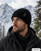 Alpaka Mütze | Doppelt gestrickt | 100 % Alpakawolle | Unisex | ALPAKNIT