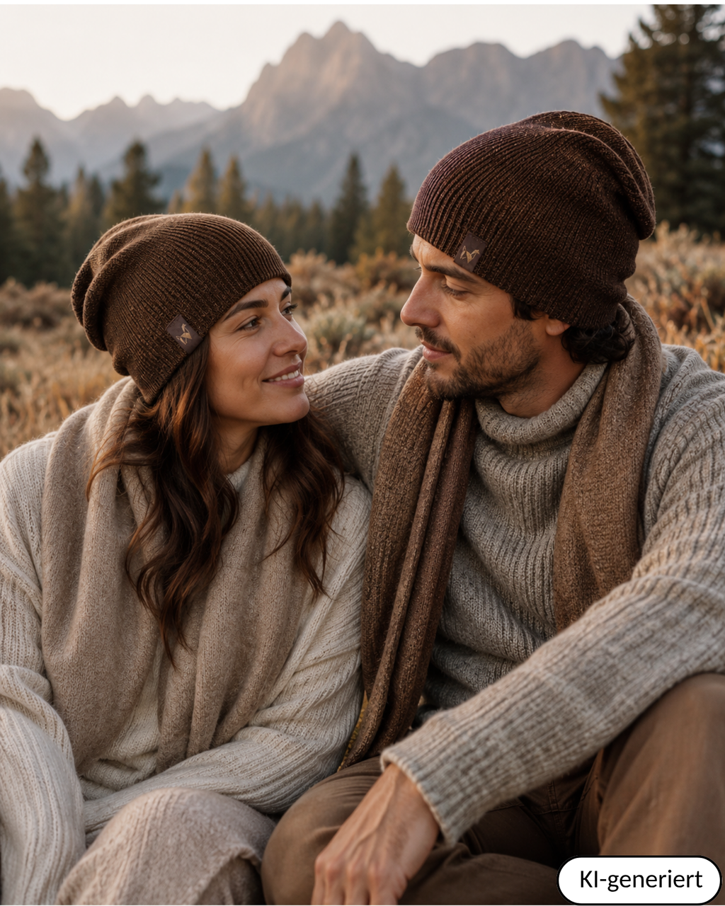 Alpaka Mütze | Doppelt gestrickt | 100 % Alpakawolle | Unisex | ALPAKNIT