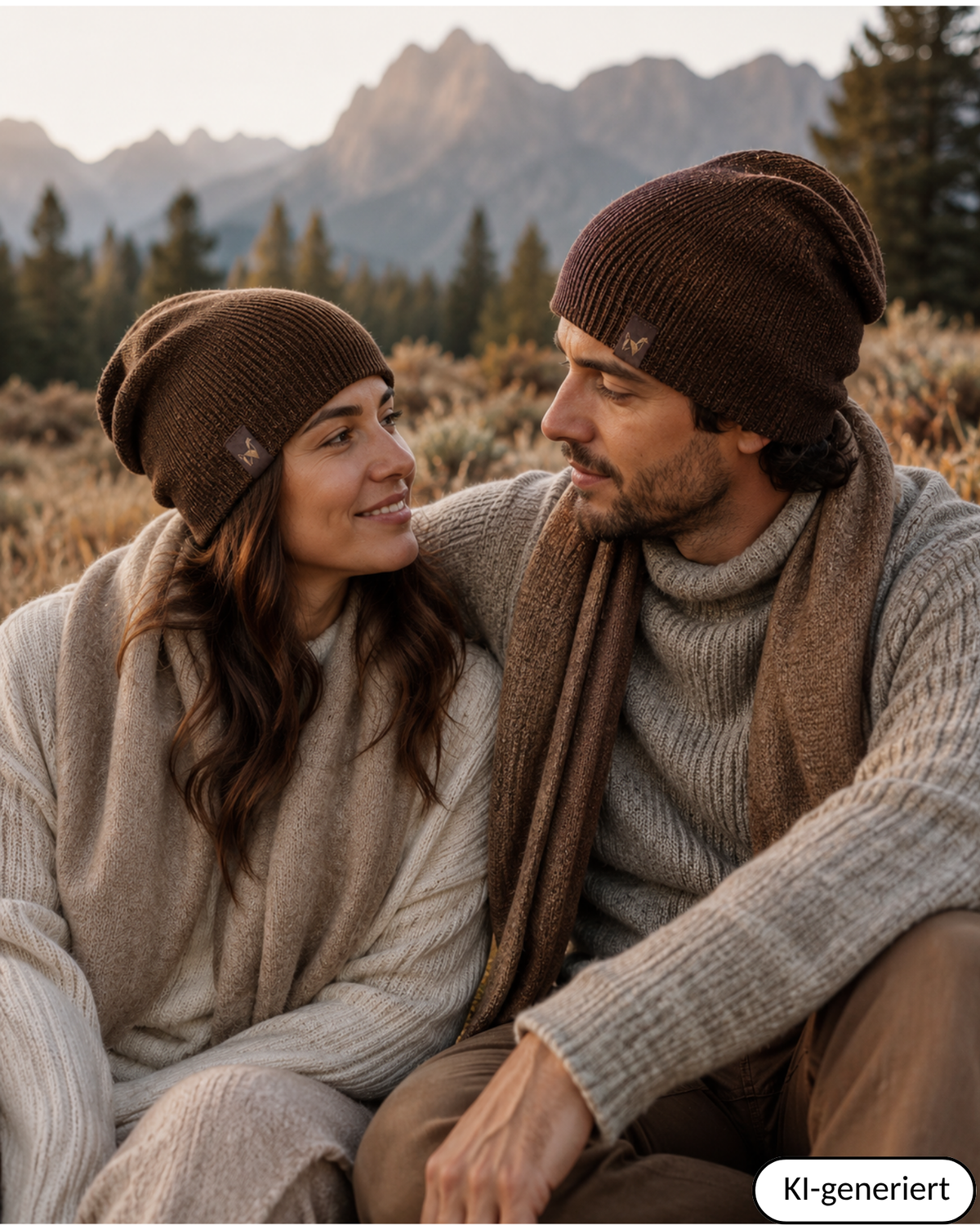 Alpaka Mütze | Doppelt gestrickt | 100 % Alpakawolle | Unisex | ALPAKNIT