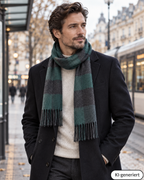 Baby Alpaka Schal – 100% Alpakawolle – 180 x 30cm – weich, warm & sanft zur Haut – eleganter Wollschal für Damen & Herren – temperaturregulierend, atmungsaktiv & unisex ALPAKNIT