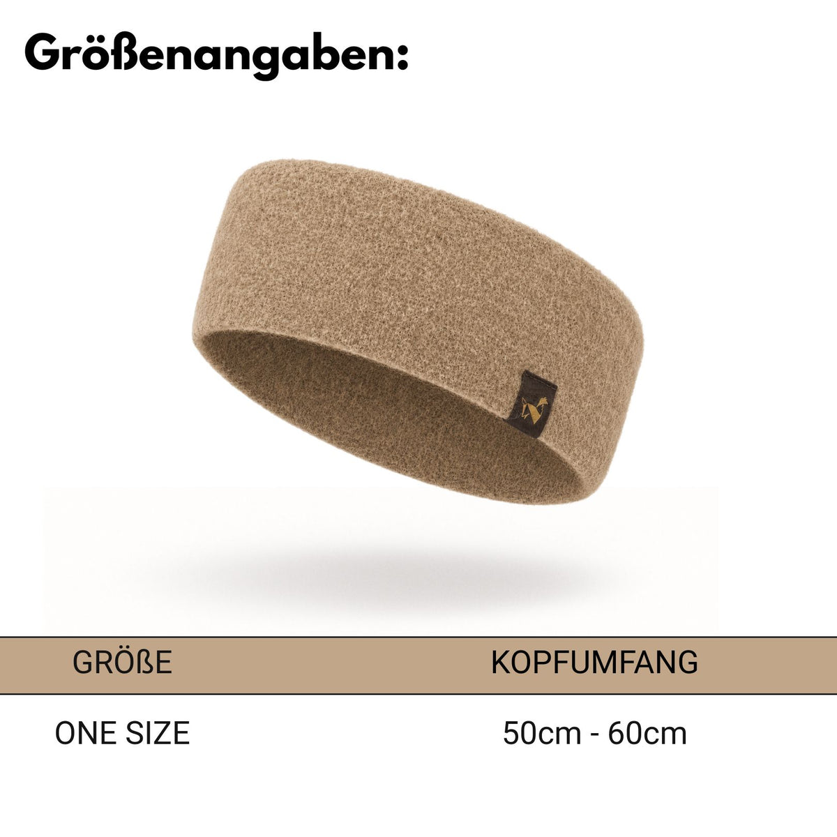 Alpaka STRETCH Stirnband aus 97%Alpakawolle ALPAKNIT