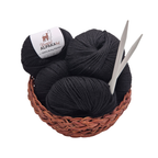 100% Baby Alpaka Wolle  |Strickwolle | 4-fädig