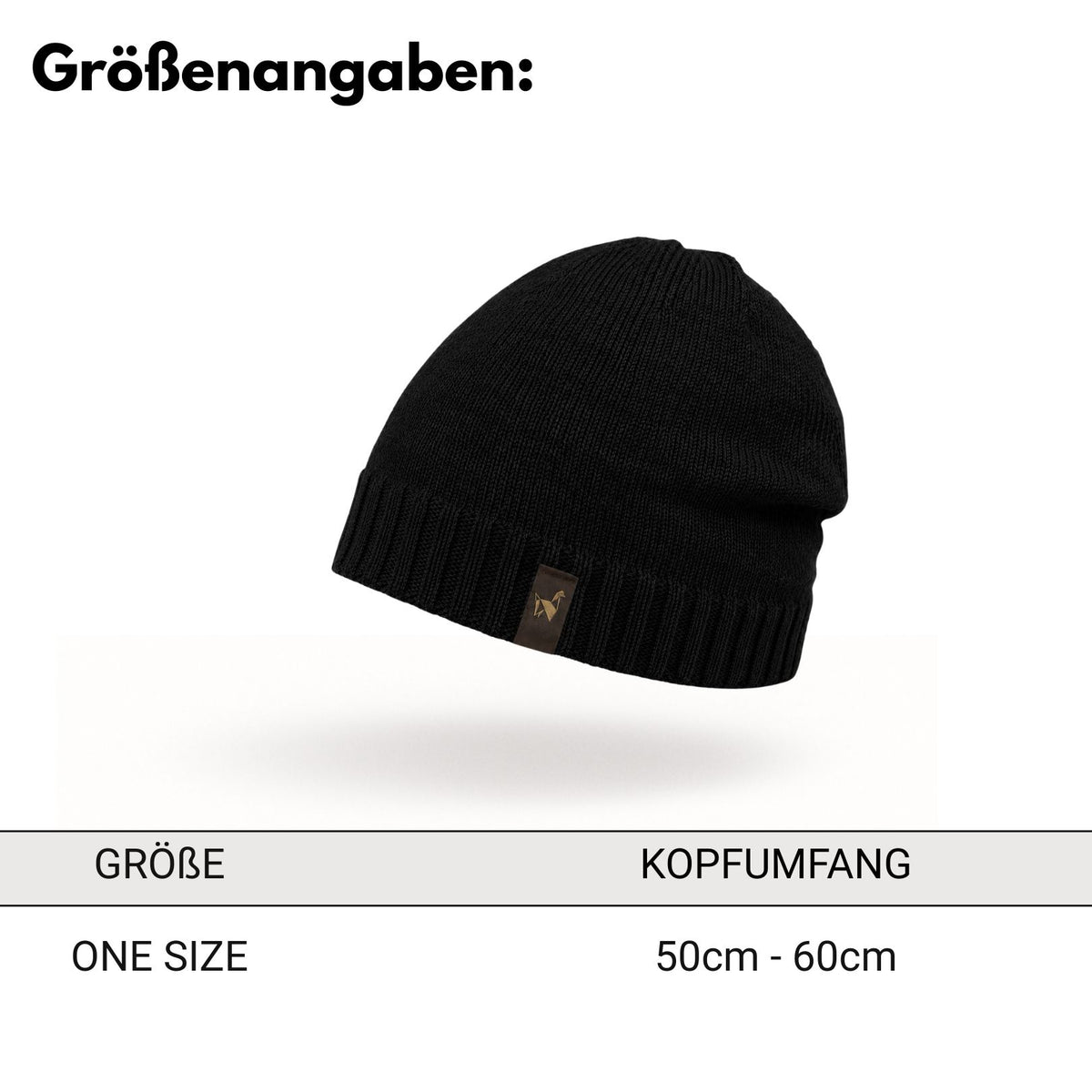 Alpaka Mütze | Einfach gestrickt | 100 % Alpakawolle | Unisex | ALPAKNIT