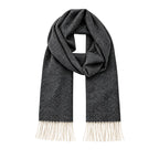 Baby Alpaka Schal – 100% Alpakawolle – 180 x 30cm – weich, warm & sanft zur Haut – eleganter Wollschal für Damen & Herren – temperaturregulierend, atmungsaktiv & unisex ALPAKNIT