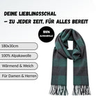 Baby Alpaka Schal – 100% Alpakawolle – 180 x 30cm – weich, warm & sanft zur Haut – eleganter Wollschal für Damen & Herren – temperaturregulierend, atmungsaktiv & unisex ALPAKNIT