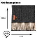 Baby Alpaka Schal – 100% Alpakawolle – 180 x 30cm – weich, warm & sanft zur Haut – eleganter Wollschal für Damen & Herren – temperaturregulierend, atmungsaktiv & unisex ALPAKNIT