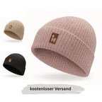 Alpaka Mütze | Doppelt gestrickt | 100 % Alpakawolle | S-M | Damen