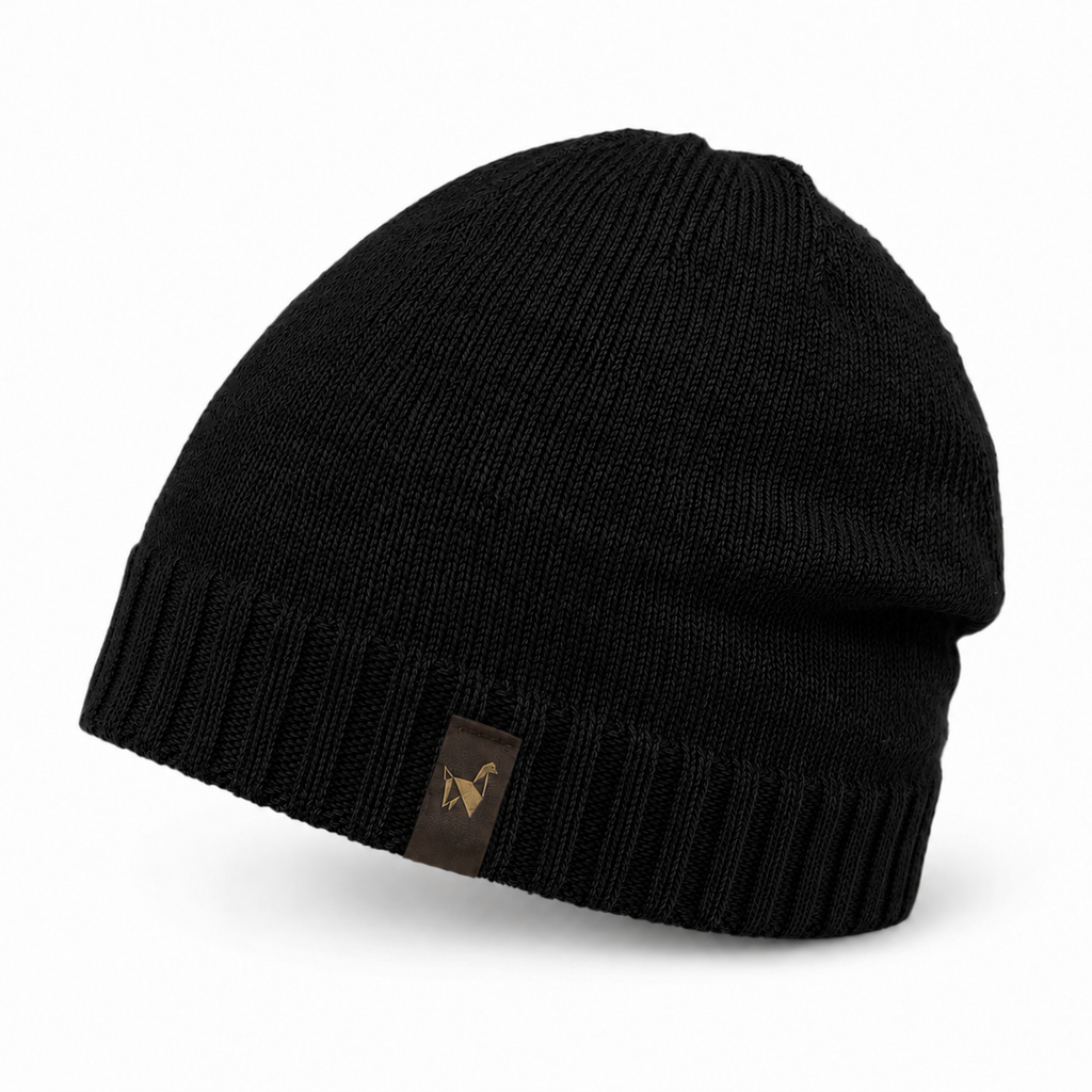 Alpaka Mütze | Einfach gestrickt | 100 % Alpakawolle | Unisex | ALPAKNIT